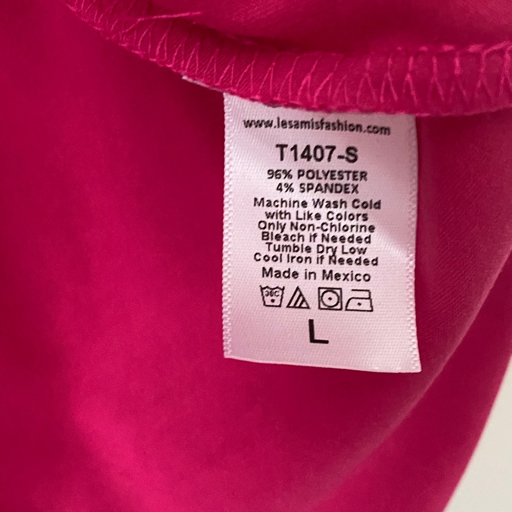 Fuchsia Ruffle Sleeve Tee - Picture 5 of 6